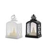 Velas electrónicas luces LED transfronterizas luces de viento de Halloween candelabro navideño accesorios de decoración de ambiente de fiesta