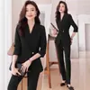 Conjunto de Terno Feminino Estilo 2026 com Toque de Luxo, Blazer Profissional para o Trabalho, Elegante e Emagrecedor, Roupa de Negócios Versátil