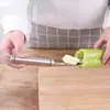 Removedor de Sementes de Pimenta e Pepino Amargo em Aço Inoxidável, Removedor Doméstico de Sementes de Pimenta Verde, Ferramenta de Cozinha Que Não Machuca as Mãos, Ferramenta de Frutas e Vegetais de Cozinha