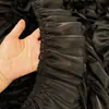 2025 nuevo cortina nacarada plisada de encaje adorno de volantes francés tira decorativa lateral accesorios