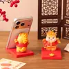 Soporte para Teléfono Móvil Año del Caballo Adorno de Resina Decoración de Escritorio Regalo Soporte para Tablet Recuerdo de Reunión Anual Regalo para Amigos