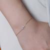 Pulsera de Amor de Moda Francesa Transfronteriza Europea y Americana Llena de Diamantes Zirconio Exquisita Dulce Amor Combinable Pulsera de Niña Regalo