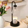 Luz ambiente estilo nórdico, lâmpada de vela derretida, lâmpada de aromaterapia, atmosfera romântica, luxo discreto, sensação de alta qualidade, luminária de mesa, luz noturna, lâmpada de cera derretida, ferro