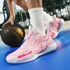 Zapatos de Baloncesto de Caña Alta Luminosos para Hombre Práctica Cancha de Cemento Botas de Práctica Adolescentes Estudiantes de Secundaria Estudiantes de Primaria Niños Grandes Zapatos Deportivos