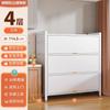 Gabinete de Almacenamiento para el Hogar Gabinete de Almacenamiento de Acero Librero para Dormitorio Gabinete de Almacenamiento de Múltiples Niveles de Pie para Sala de Estar Balcón con Puerta Gabinete de Hierro