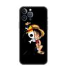 Adecuado para Funda de Teléfono iPhone 17, Funda de Teléfono de Moda para Hombre Nueva de Una Pieza Dibujos Animados Anime Luffy Zoro