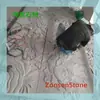 Material de Piedra con un Acabado de Mármol Blanco Brillante Está Disponible para Muestras y Puede Ser Procesado en Diversos Acabados de Superficie como Chapa de Piedra, Superficie de Pelado de Pollo, Superficie Cincelada y Más