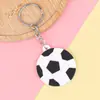 Llavero de Goma Suave de PVC de Dibujos Animados Cruzados Llavero Creativo Lindo de Silicona para Coche Colgante Llavero Pequeño Regalo