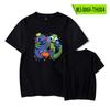 Periférico de juego nuevo y popular transfronterizo RainbowFriends Rainbow friends camiseta de manga corta de verano estilo pareja