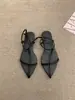 Sandálias Vermelhas Vibrantes de Tira Fina Estilo Coreano, Sapatos de Fada, Sapatos Elegantes de Bico Fino para o Verão 2026 para Combinar com Saias, Sandálias Romanas de Praia