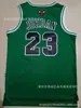 En stock BULLS BULLS Jersey Jordan #23 campeonato final logo militar bordado retro uniforme de baloncesto