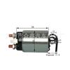 2130-47001 2114-37001 66-8105 SS-1211 131144 válvula solenoide de arranque 12v