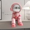 Adornos pequeños de escritorio de astronauta pensante, mueble de TV, mueble de vino, decoración de entrada para oficina, enviar a amigos, sentido avanzado
