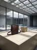 Bolso bandolera de cuero para hombre, bolso de hombro de negocios, bolsa simple para portátil de uso diario, bolso vintage para hombre, mochila ligera