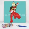 20*20 Pintura al Óleo Digital de Dibujos Animados de Anime Pintura Decorativa DIY para Colorear Hecha a Mano para Niños Stock Listo Pintura al Óleo Digital al por Mayor