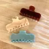 Pinza para el Cabello de Acetato Retro de Alta Gama Estilo Coreano Nuevo Modelo 2026 Estilo Perezoso Pinza de Moda Pinza de Tiburón Accesorio para el Cabello para la Parte Posterior de la Cabeza