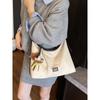 Bolsa de Gran Capacidad Otoño para Mujer 2025 Nueva Informal Más Fácil de Combinar Bolsa de Lona para Viajes al Trabajo Bolso de Hombro Bajo el Brazo Bolso Tote