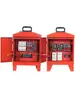 Caja Eléctrica Pequeña Móvil Temporal para Obra, Caja de Distribución de Tres Niveles, Portátil con Protección contra Fugas, Antiexplosiva Industrial, Impermeable, 220V/380V