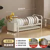 Estante de doble capa para cuencos en encimera de cocina, escurridor de platos multifuncional, escurridor, portapalillos, portacuchillos y portacuchillas