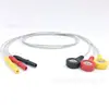 Cabo de Eletrodo para Acupuntura Fisioterapia Fivela Feminino 2.0 para Feminino 4.0 Personalizado