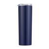 Suministro de Fábrica Original Taza Aislada de Acero Inoxidable de Doble Capa Elástica Color Degradado con Popote Taza Recta Tumbler Delgado