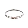 Pulsera de Zirconia Micro-Pavimentada de Alta Gama Transfronteriza al por Mayor Cruz Hueca Estilo Fresco de Nicho Pulsera Joyería de Moda Versátil