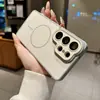 Adecuado para Samsung S26 Ultra, con una ventana grande y adsorción magnética, esta funda de teléfono también es compatible con el S25 Plus y proporciona protección completa contra caídas e impactos para el A57