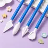Set de herramientas de modelado con arcilla de plástico de 8 piezas transfronterizo, materiales de arte para niños, cuchillo de modelado con arcilla, herramientas de arcilla para manualidades DIY de modelos