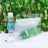 Bolsa de Maquiagem de PVC Bolsa de Maquiagem Prensada a Quente Bolsa para Necessidades Diárias Cosméticos Bolsa de Maquiagem Transparente de Tensão Prensada a Calor