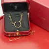 Collar Grueso con Forma de Uña de Oro Blanco 18K y Oro Rosa con Colgante de Diamantes Completos, Cadena de Suéter de Clavícula de Moda para Mujer