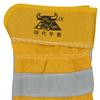 Guantes de protección laboral guantes de cuero de palma dividida guantes industriales de cuero guantes para trabajos de construcción guantes de soldadura largos de palma dividida de dos capas