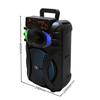 Nuevo Subwoofer de Audio Bluetooth de 10 pulgadas para Exteriores, Rendimiento de Canto, Altavoz Grande Inalámbrico Portátil Bt-1001