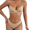 Comercio Exterior Transfronterizo Conjunto de Lencería Sexy para Mujer Talla Grande Estilo Delgado Costilla Vertical Anti-Caída Reductor de Busto Grande