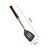Utensilios de cocina de acero inoxidable 304, juego de cucharas y palas de silicona, antiadherentes para el hogar, para freír, sopas, ollas y más.