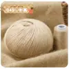 Suéter de punto a mano y a máquina de hilo de cachemir hilo de visón etiqueta blanca hilo de pelo de conejo para bebé hilo de suéter de cachemir