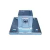 Conector de Fijación Rápido Galvanizado de Hierro Cuadrado 40*40mm para Tubo Cuadrado 25*25 Abrazadera de Fijación para Tubo de Acero Cuadrado Sin Soldadura Requerida