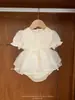 Ropa de Bebé Jennybebe Mameluco Verano Niña Bebé Romper Vestido de Princesa Falda Tutú de Malla Vestido de Un Año