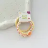 Set de Gomas Elásticas de Caucho de Alta Elasticidad para Mujeres para Atarse el Cabello, Sencillas y Duraderas, Cuerda para el Cabello No Dañina, Cuerda para Cola de Caballo Alta, Venta al por Mayor de Accesorios para el Cabello