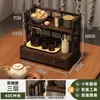 Móveis Novo Estilo Chinês Exibição Chá Conjunto de Chá Rack de Exibição Decoração de Sala de Chá Ornatos Rack de Exibição Rack Antigo Bambu