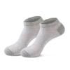 Calcetines de barco Langsha para hombre de puro algodón absorbentes de sudor desodorantes de verano calcetines finos invisibles antideslizantes talón antideslizante transpirables calcetines para hombre
