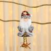 Loja de suprimentos para decoração de Natal loja idoso pequeno pingente com sino acessórios para árvore de Natal tecido pequenos enfeites