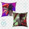 Almohada de Merchandising del Anime Chainsaw Man Hombre Motosierra Hombre Sierra Eléctrica Hombre Chamán Eléctrico Almohada Ola de Principios de Otoño Cuero Dropshipping