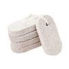 Artefacto Oval de Piedra Pómez Volcánica para Moler los Pies, Piedra Pómez para Eliminar Piel Muerta, Callosidades y Durezas, Tabla Frotadora de Pies para Masaje de Pies en Casa