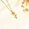 Collar de Flor Cruzada de Lujo Nicho Incrustado con Pedrería Estilo Caliente Versión Coreana para Mujer Temperamento Tulipan Joyería al por Mayor Cobre Ecológico