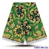 Tela de Batik de Doble Cara Estilo Transfronterizo de Comercio Exterior con Colores Vibrantes, Tela con Estampado Étnico para Vestidos de Mujer, Al por Mayor en Stock