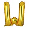 Globos de Papel de Aluminio de 16 pulgadas Versión Americana Dorado Letras Inglesas A-Z Números 0-9 Banner de Decoración para Fiesta de Cumpleaños Venta al por Mayor
