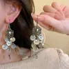 Brincos Longos Bohemianos com Franjas Estilo Étnico Vintage Leve Luxo Nicho Temperamento de Alta Qualidade Brincos Exagerados para Mulheres