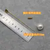 Broche material diy malla de cobre aguja de una línea aguja de punzar aguja para cuello base para corsage casero accesorios