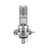 Luces de motocicleta hueso de pescado T19-H4 luz de doble cara tres garras luces de luz fuerte incorporadas luces de triciclo para coche eléctrico al por mayor