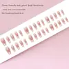 Blush Olho de Gato Sorriso Textura de Alta Qualidade Elegante Estilo Girly Estilo Irmã Real Manicure Estilo Curto 30-t Manicure Usável